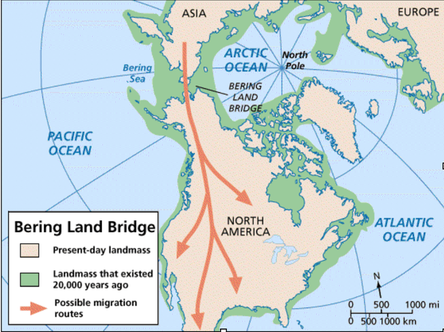 Settlement of north-eastern America