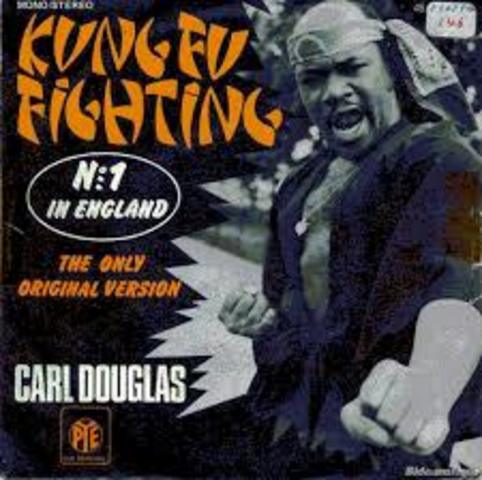 Kung fu fighting was certitfied gold by RIAA