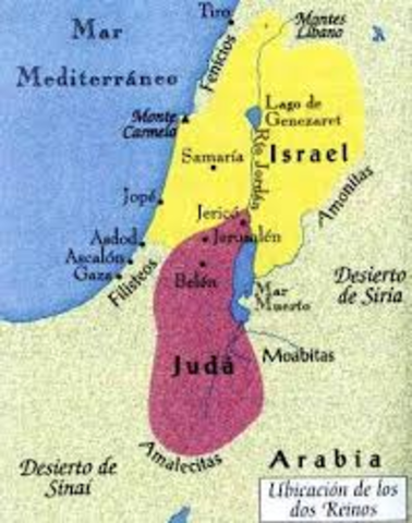 El reino de Israel y Judá