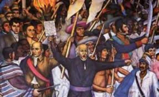 Inicio de Independencia de Mexico
