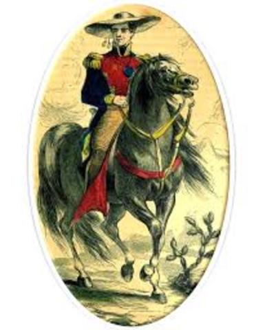 Santa Anna manda ejercito a atacar Zacatecas