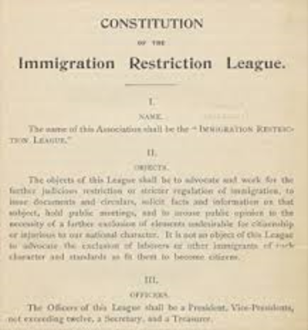 Immigration Restriction League