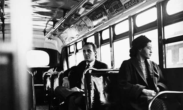 Rosa Parks on the Bus and the Start of the Montgomery Bus Boycott