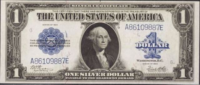 silver certificates