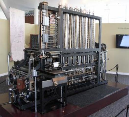 Difference Engine by Charles Babbage