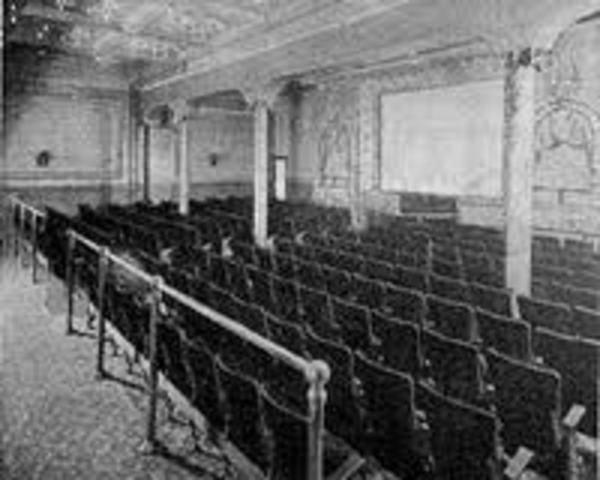 The first Movie Theater