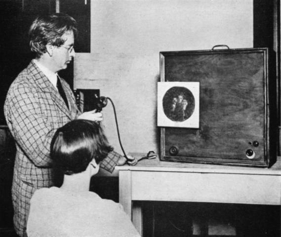 John Logie Baird Starts World's First Television Station