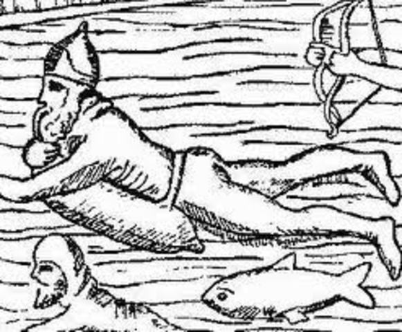 En Grecia y Roma antiguas se nadaba como parte del entrenamiento militar.