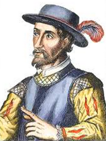 Ponce de Leon lands in Florida