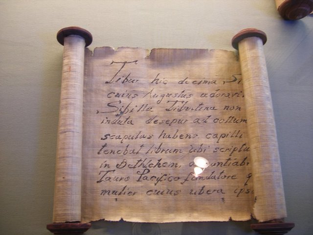 la creacion de la escritura