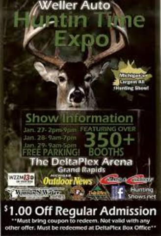 Went to hunting and fishing show