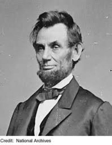 The re-election of Abraham Lincoln