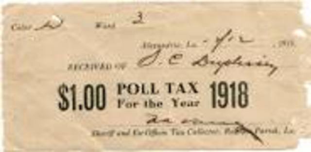 Poll Taxes