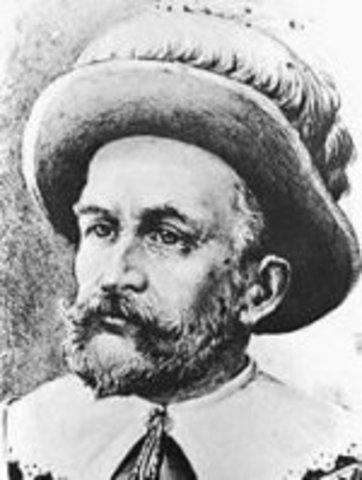 Peter Minuit  helped the Swedish found Ft. Christina on the Delaware River