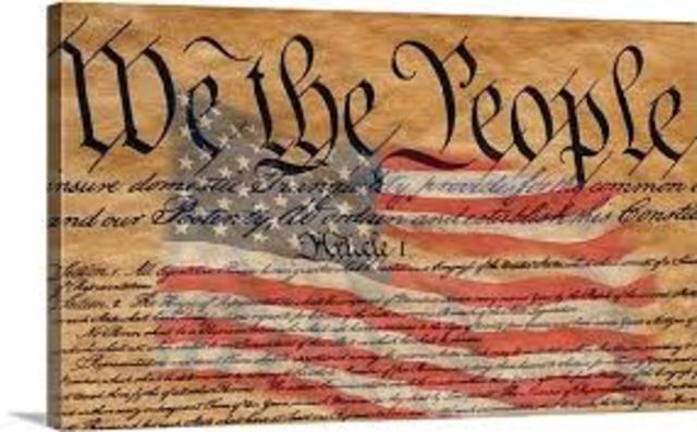 U.S. Constitution is ratified