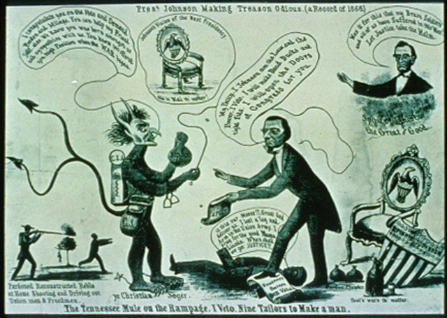 Presidential Reconstruction came to an end