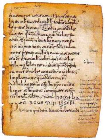 Primeros textos en castellano