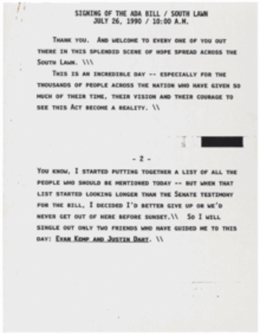 Americans With Disabilities Act