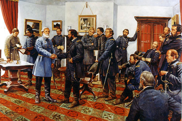 surrender at Appomattox Courthouse