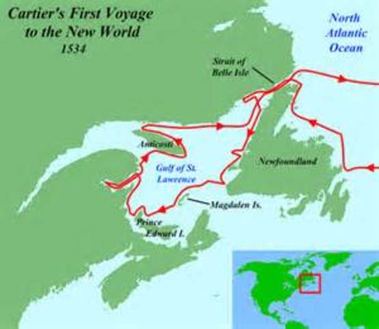 Cartiers First Voyage