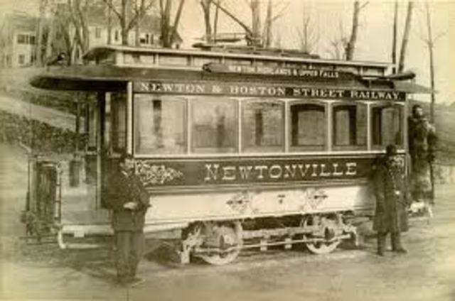 First electric trolley line, Richmond, VA