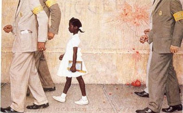 Ruby Bridges' First Day of School