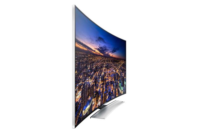 Samsung's curved tv introduced
