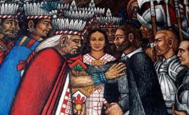 Cortes lands in Mexico