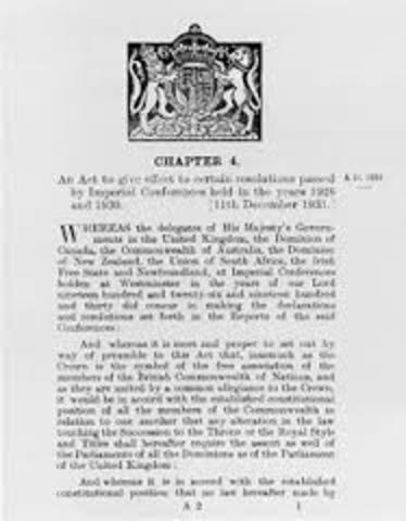 Statute of Westminister