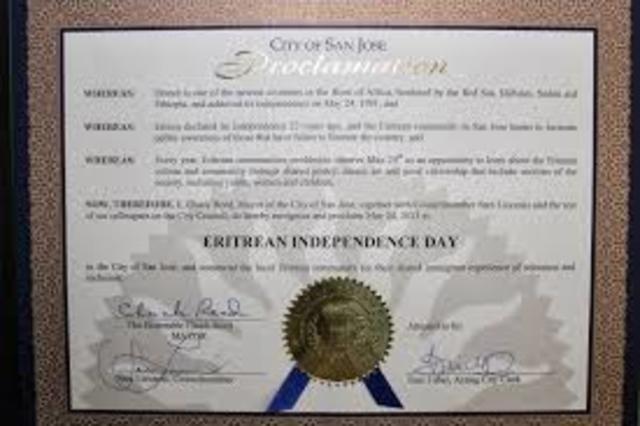 Sweden recognizes US independence