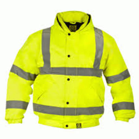 High visibility clothing