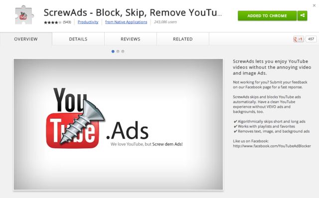 Ads Start on YouTube