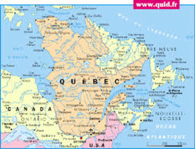 Samuel de Champlain founded Quebec