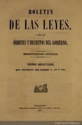 Las Siete Leyes Constitucionales1836