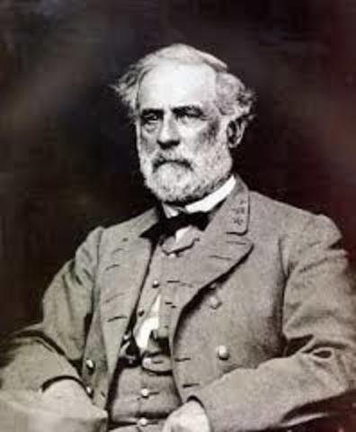 Robert E. Lee Resigns with US Army