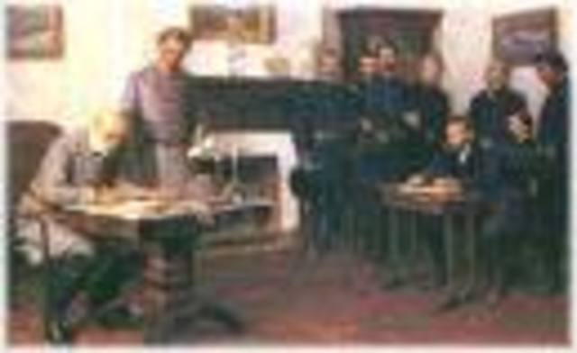 Surrender at Appomattox Courthouse