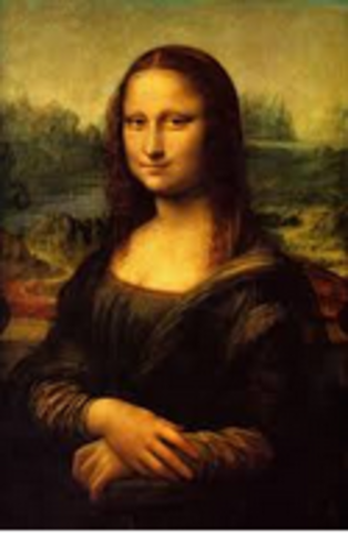 Davinci Paints Mona Lisa