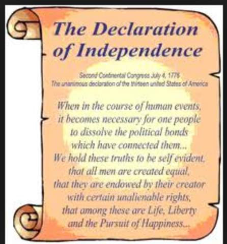 The Declaration of Independence