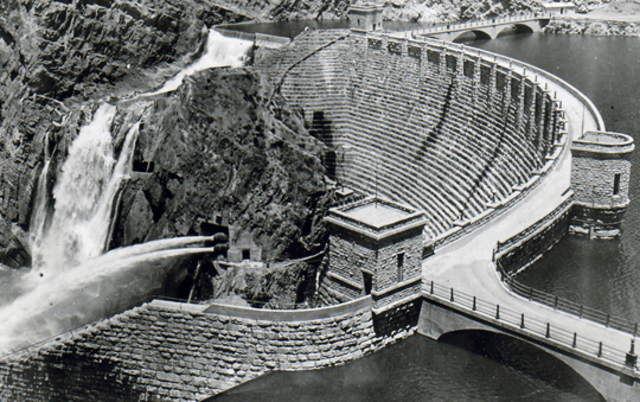 Opening of Roosevelt Dam