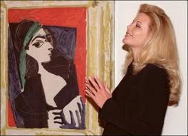 Birth of Picasso's daughter Maya Widmaier-Picasso