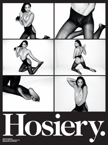 American Apparel Hoisery Ad
