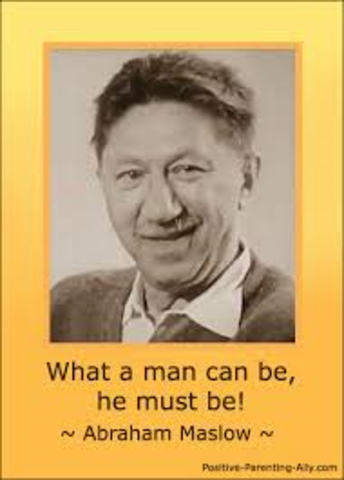 Abraham Maslow develops Hierarchy of Needs.