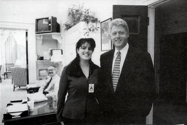 Bill Clinton and Monica Lewinsky