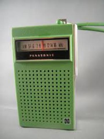 First transistor radio was demonstrated