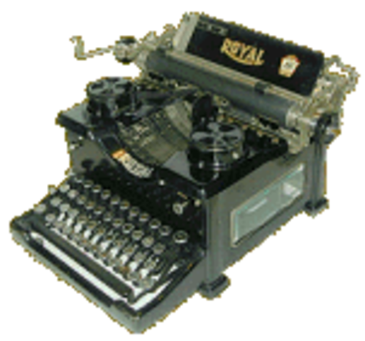 Englishmen, Henry Mill receives the first patent for a typewriter.