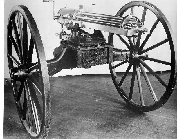 Gatling gun