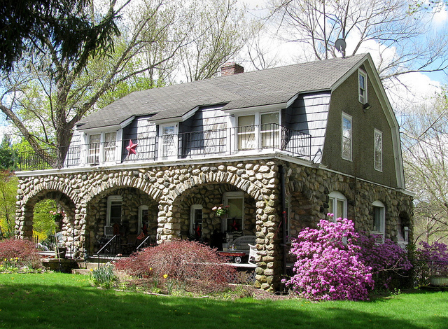 Dutch Colonial with Gambrel Roof