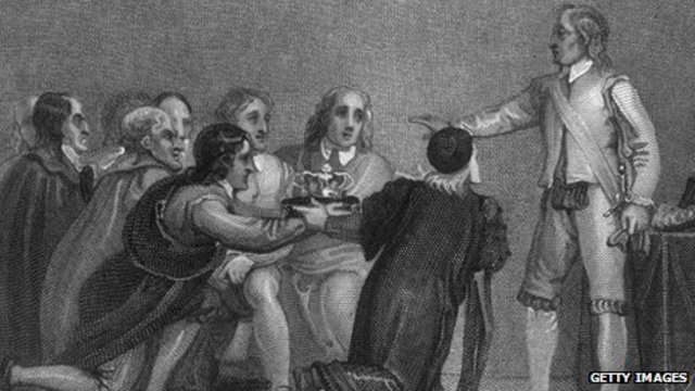 Oliver Cromwell rules England