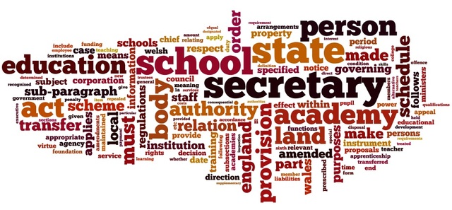 The Education Act makes changes to many areas of educational policy
