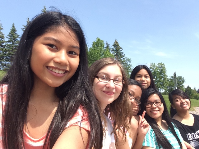 Went to the Park with Friends